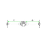 WISEFAB DRIFT & TRACK Antriebswellen Halbwellen Kit Nissan S-Chassis Hinterachse