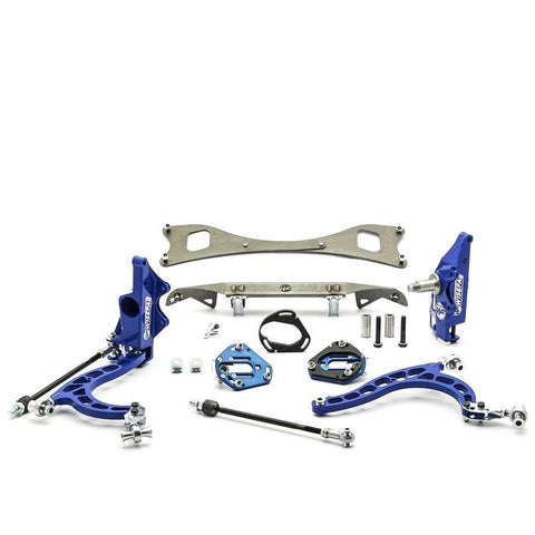 WISEFAB DRIFT Rack Relocation Lenkwinkel Kit Nissan S13 V2 Vorderachse